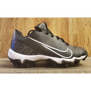 Nike Vapor Ultrafly 3 Fast Flex Baseball Cleats Youth Size 1Y Black White